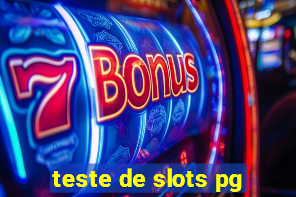 teste de slots pg